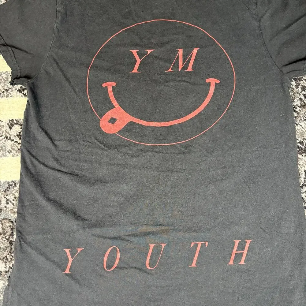 Youth Machine Acid‎ House Black T Shirt Men’s Sz M Preowned